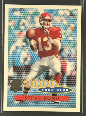 Steve Bono #386 1996 Topps Kansas City Chiefs - Image 1 of 2