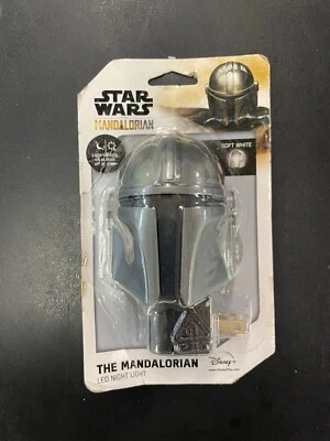 Star Wars Mandalorian Helmet LED Night Light - Image 1 of 2