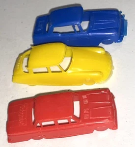 1950s Model Year American Cars MPC Made in USA Pontiac France Red Yellow Blue - Picture 1 of 10