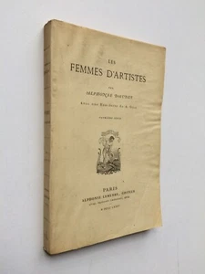 Alphonse DAUDET " Les femmes artistes " aux Edit° Lemerre, 1874 - Picture 1 of 2