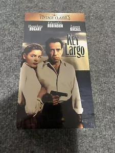 Vintage Humphrey Bogart Key Largo New Sealed VHS Tape - Picture 1 of 2