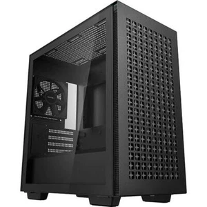 NEW DeepCool CH370 Tempered Glass Micro Tower Case (Black) R-CH370-BKNAM1-G-1 - Picture 1 of 2