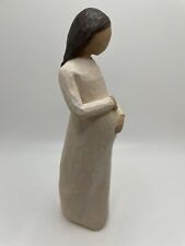 Willow Tree Figurine "Cherish" Pregnant Woman by Susan Lordi  8.5" Tall