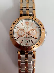 NEW AUTHENTIC Versace Greca Medusa Date Men's Luxury Watch - Picture 1 of 4
