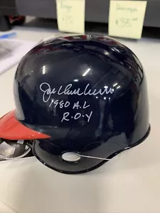 Minicasco Joe Charboneau Cleveland Indians autografiado firmado 1980 AL ROY - Imagen 1 de 2