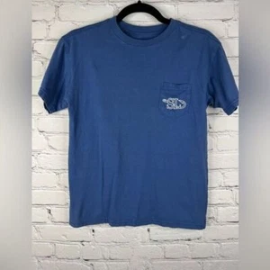 Southern Lure short sleeve boys large graphic blue T-shirt pocket logo cotton - Picture 1 of 5