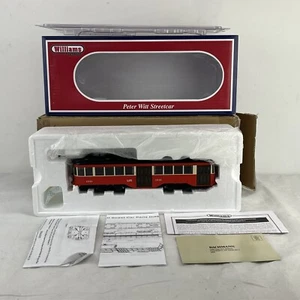 Williams Bachmann BAC 23906 St Louis Peter Witt Streetcar O MIB New 2011 display - Picture 1 of 14