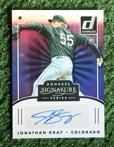 Jonathan (Jon) Gray 2016 Donruss Signature Series #SGS-JG Rookie Auto /5