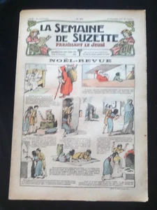 LA SEMAINE DE SUZETTE N° 48 12/1912 NOEL REVUE LITTÉRATURE/FRANCE/JEUNESSE 840 - Bild 1 von 1