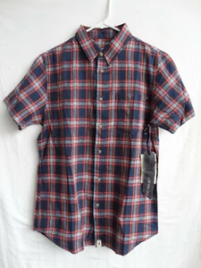 Altamont Apparel Andrew Reynolds Waster S/S Woven Hemd NEU kurz kariert navy S - Bild 1 von 3