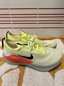 NEW Men's 11 NIKE Zoom Fly 4 Running Shoes Sneakers CT2392-700 Volt Orange - Picture 1 of 5
