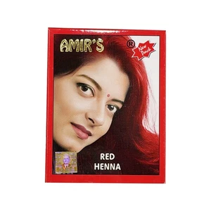 Amir's Red Henna 6 Beutel x 10gr Kräuter Henna Pulver - Bild 1 von 1