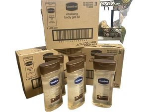 Vaseline Body Gel Oil Intensive Care Cocoa Radiant Pure Cocoa Butter 200ml, 6pk - Picture 1 of 4