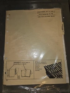 John Deere Hay Conditioner 21 And 31 Parts Catalog PC-756 Manual Hay 21 and 31 - Picture 1 of 1