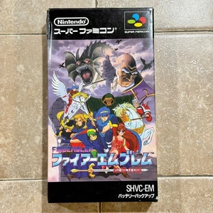 Fire Emblem Mystery of the Emblem Super Famicom SNES CIB Completo Importación de Japón - Imagen 1 de 20