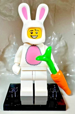 LEGO (8831) CMF Series 7 Bunny Suit Guy Minifigure col07-3 Complete Rabbit - Image 1 of 4