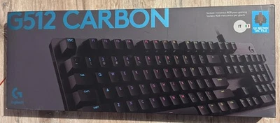 Tastiera meccanica RGB per gaming - Logitech G512 Carbon GX Brown Tactile - Immagine 1 di 4