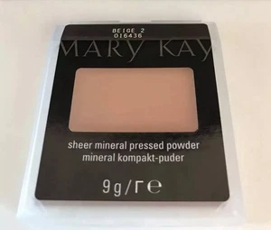 Mary Kay Sheer Mineral Pressed Powder Beige 2 Neu - Bild 1 von 1