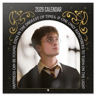 Calendrier mural Erik, Harry Potter Films 30x30cm (2026) - Photo 1/4