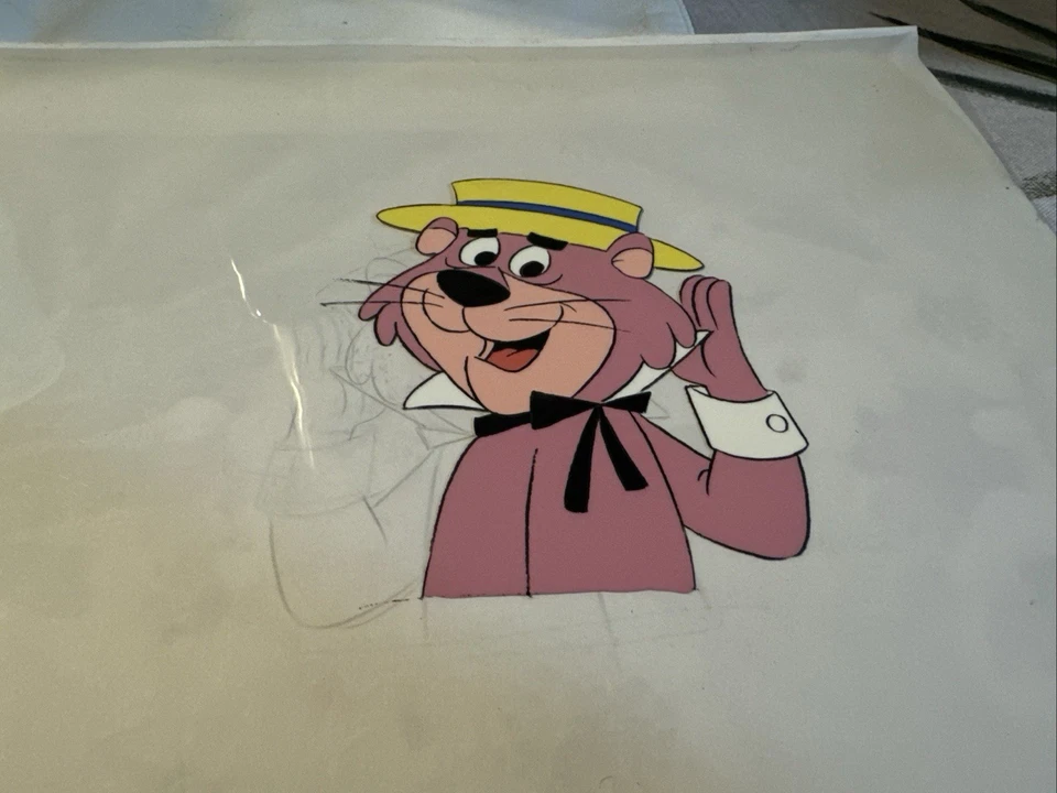 SNAGGLEPUSS animation cel production art Hanna-Barbera vintage cartoons MT - Image 1 of 1