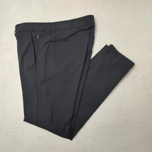Pantalones de golf Lululemon para hombre 32x31 negros vestido chino elástico poliéster atlético - Imagen 1 de 13