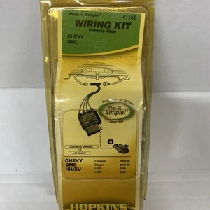 Hopkins 4 Flat Wiring Kit Harness 41165 For 2004-12 Chev Colorado GMC Canyon - Picture 1 of 1