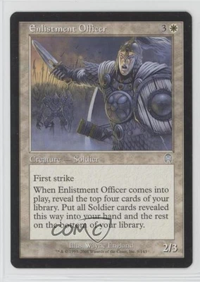 Enlistment Officer Magic: Apocalypse #9 2001 - Image 1 of 2