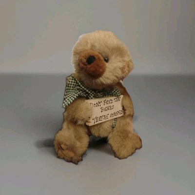 Peluche vintage Don't Feed The Bears niños retirados Foto 1 de 3