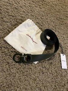 Olive Green Ferragamo Belt Sz 105 - Picture 1 of 5