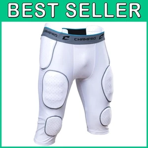 Youth Formation 7-Pad Football Girdle - White - Picture 1 of 2