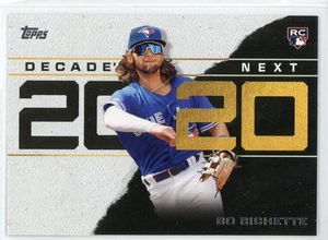 Topps Decade's Next 2020 #DN13 Bo Bichette - Imagen 1 de 2