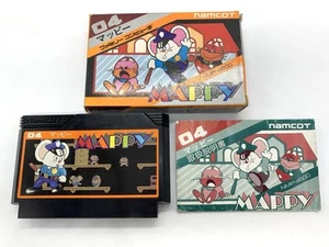 Mappy Boxed with Manual A Nintendo Famicom FC NAMCO 1984 In Stock Japan Tested - Bild 1 von 18