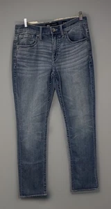 BKE Jake Straight Jeans Herren 32x34 Medium Wash Denim Casual Distresed - Bild 1 von 5