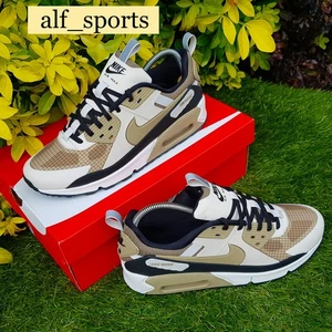 ❤️Neu mit Karton & Original Nike® Air Max 90 Drift Turnschuhe in Braun & Khaki UK Größe 8 - Bild 1 von 19