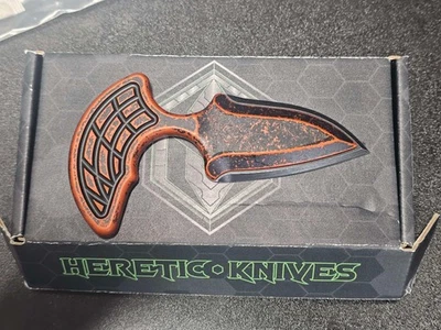 Heretic Knives Sleight Modular Dagger Knife Battleworn Orange - Image 1 of 4