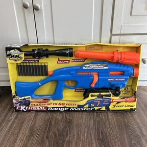 Buzz Bee Toys Air Warriors Extreme Range Master Dart Toy Rifle NOS In Box 2014 - Picture 1 of 24