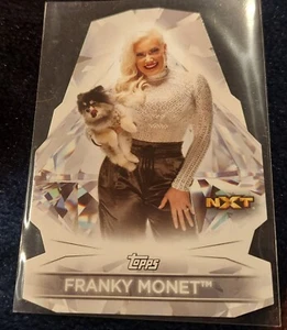2021 TOPPS WWE WOMENS DIVISION DIAMOND CUTS DIE-CUT FRANKY MONET INSERT #DC-8 - Picture 1 of 2