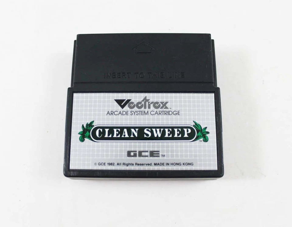 Clean Sweep - Vectrex Game Cartridge - Bild 1 von 1