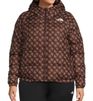 The North Face Plus Size 1X Monogram Print Hydrenalite  Jacket/600  *NF0A831C*  - Image 1 of 4