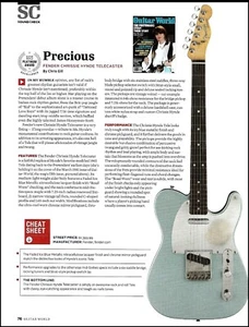 Guitarra Fender Chrissie Hynde Signature Telecaster revisión artículo de prueba de sonido - Imagen 1 de 3