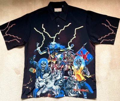 Iron Maiden Shirt By Dragonfly Clothing Size XL - Image 1 of 4