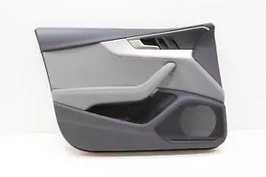 2017 - 2019 AUDI A4 FRONT LEFT DRIVER SIDE DOOR TRIM COVER PANEL OEM GRAY_ZG - Picture 1 of 18