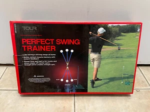Tour Logic Perfect Swing Golf Trainer Home Driving Range Golfer gift. New in Box - Picture 1 of 2