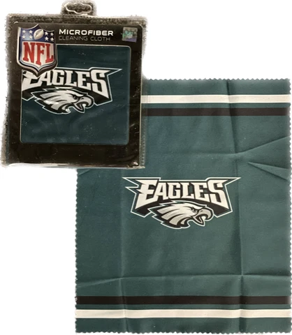 Microfiber Cleaning Cloth Philadelphia Eagles NFL Sunglass Eye Glass Washable 7" Cover