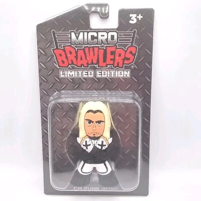 Micro Brawler Retro CM Punk Foto 1 de 3