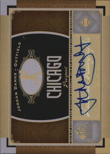 2012 SP Signature #CHW9 Jordan Danks E Auto