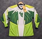 THOR Phase S6 Motocross Jersey Mens Large Green MX Racing Dirt Bike L/S NWT