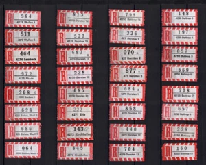 RFA - 32 unidades R folleto, código postal 4250 a 4280 (EZ-121) - Imagen 1 de 1