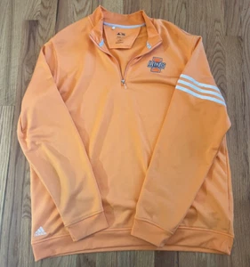 Illinois Fighting Illini Adidas Climalite 1/4 Zip Pullover Adult XL - Picture 1 of 9