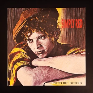 SIMPLY RED - PICTURE BOOK Limited Edition RED Coloured Vinyl LP Album Soul R&B - Picture 1 of 4